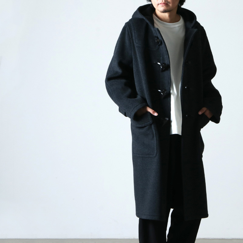 H BEAUTY&YOUTH UN MELTON DUFFLE COAT - ダッフルコート