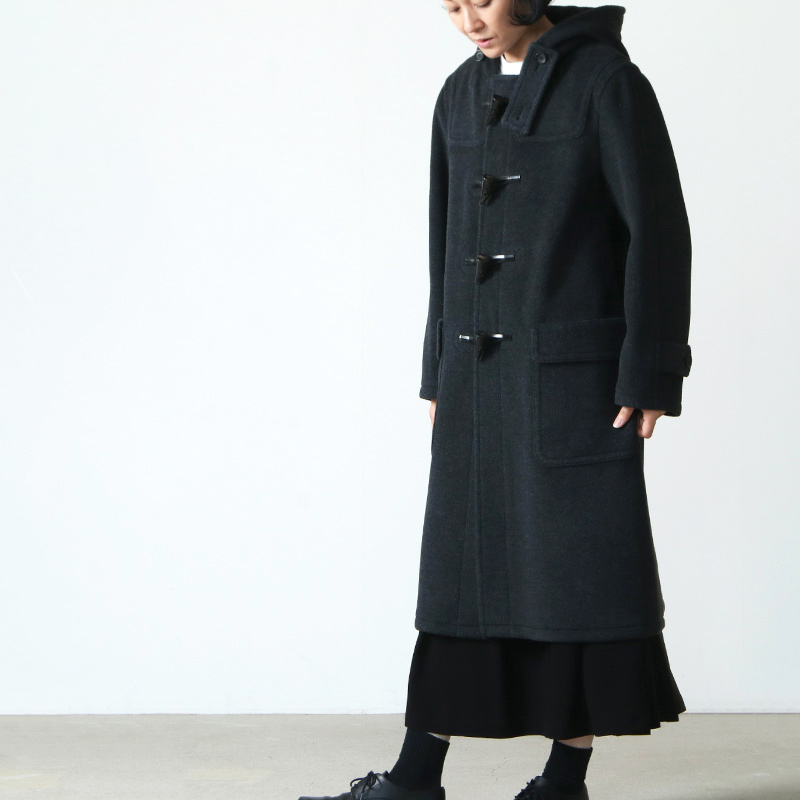 H BEAUTY&YOUTH UN MELTON DUFFLE COAT - ダッフルコート