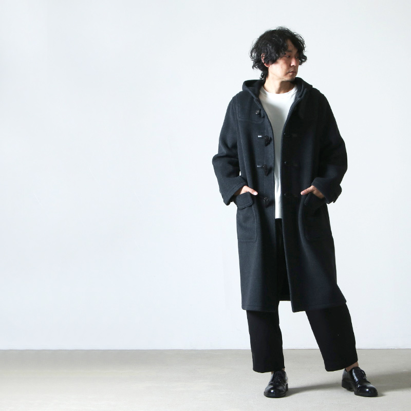 H BEAUTY&YOUTH UN MELTON DUFFLE COAT - ダッフルコート