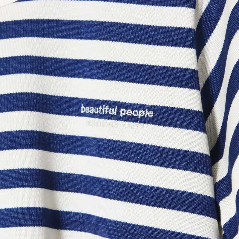 beautiful people(ӥ塼ƥեԡץ) suvin pima border jersey big T-shirts