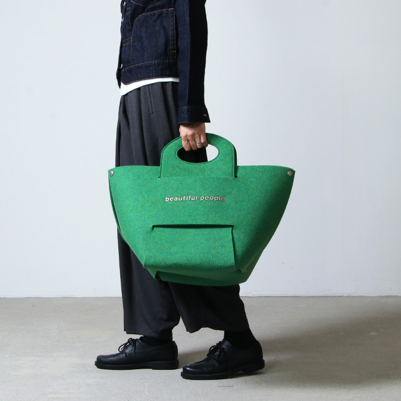 beautiful people(ӥ塼ƥեԡץ) recycled felt constructive bag L