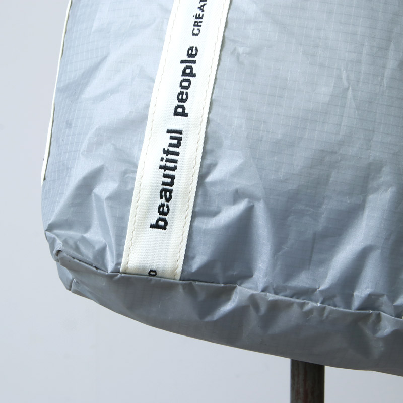 beautiful people(ӥ塼ƥեԡץ) sail cloth logo tape shoulder bag