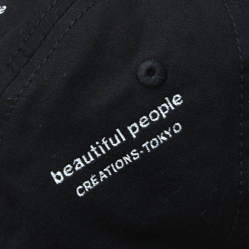 beautiful people(ӥ塼ƥեԡץ) logo JQ solid big tag cap