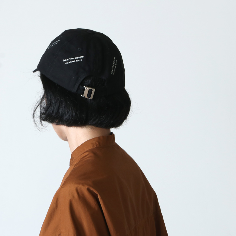 beautiful people(ӥ塼ƥեԡץ) logo JQ solid big tag cap