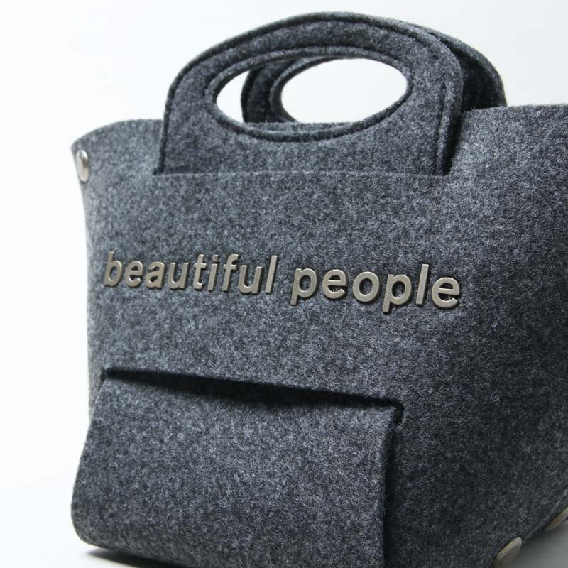 beautiful people(ӥ塼ƥեԡץ) recycled felt assemble bag