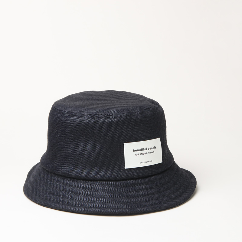 beautiful people (ӥ塼ƥեԡץ) linen calender cloth bucket hat / ͥ󥫥Хåȥϥå