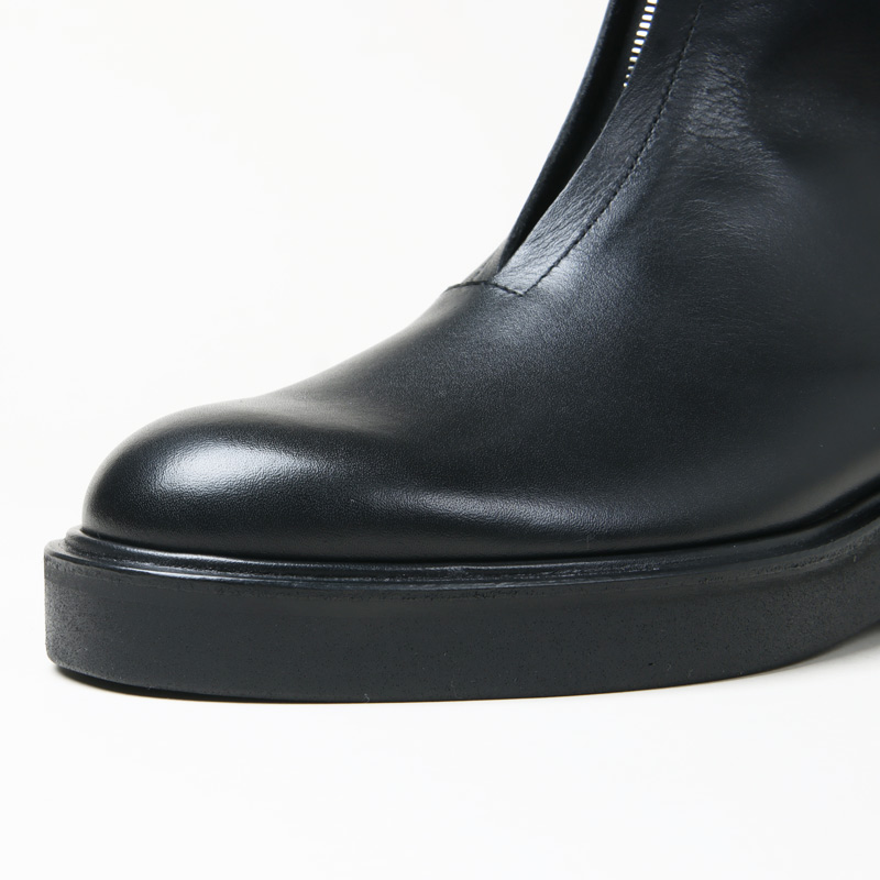 BEAUTIFUL SHOES Front-Zip Boots（ビューティフルシューズ フロントジップブーツ） Black - JeJe PIANO  ONLINE BOUTIQUE 神戸のアンティーク時計,ジュエリー,ファッション専門店