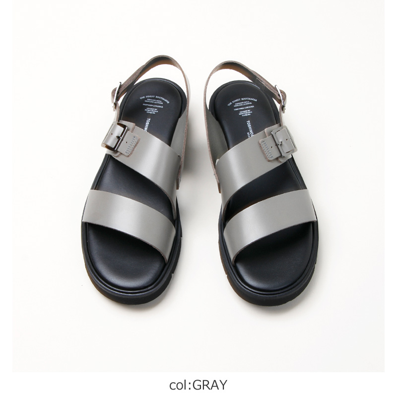 BEAUTIFUL SHOES (ビューティフルシューズ) SS BELT SANDALS GLOX CUT SOLE /  ベルトサンダルグロックスカットソール