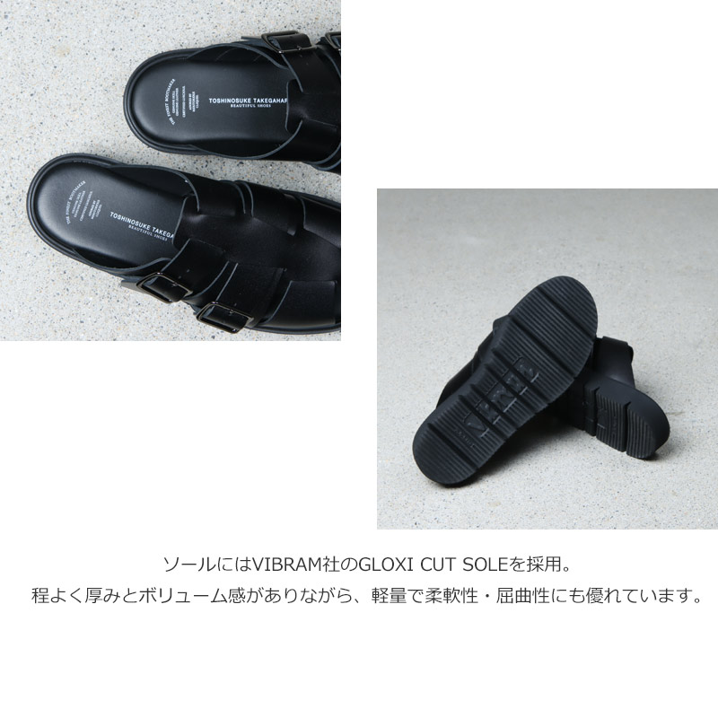 BEAUTIFUL SHOES(ӥ塼ƥե륷塼) GURKHA SANDALS GLOXI CUT SOLE