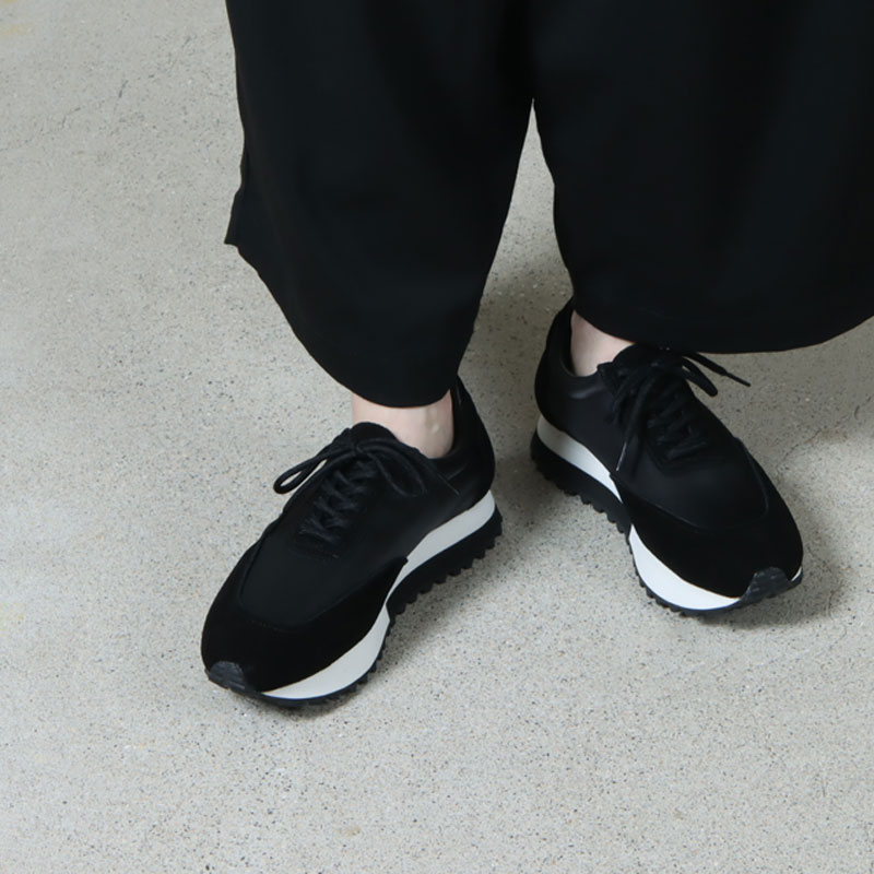 BEAUTIFUL SHOES ビューティフルシューズ　黒　ブラック　24.5 BEAUTIFUL SHOES (ビューティフルシューズ) OLD RUNNING