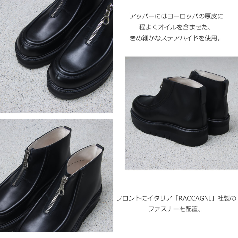 BEAUTIFUL SHOES(�ӥ塼�ƥ��ե륷�塼��) FRONT-ZIP MOCCASIN