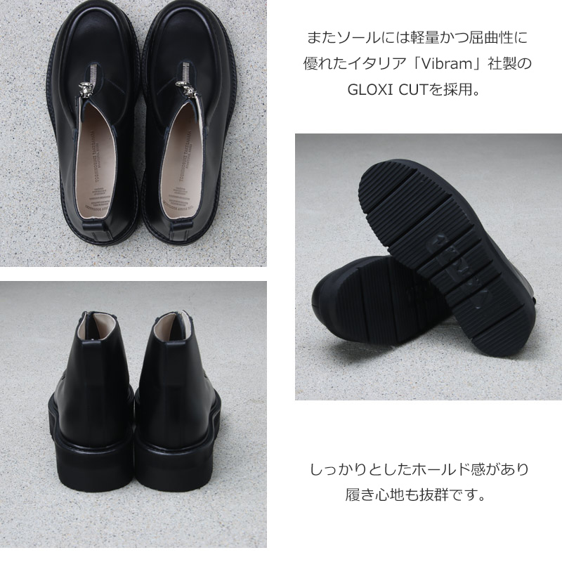 BEAUTIFUL SHOES(�ӥ塼�ƥ��ե륷�塼��) FRONT-ZIP MOCCASIN