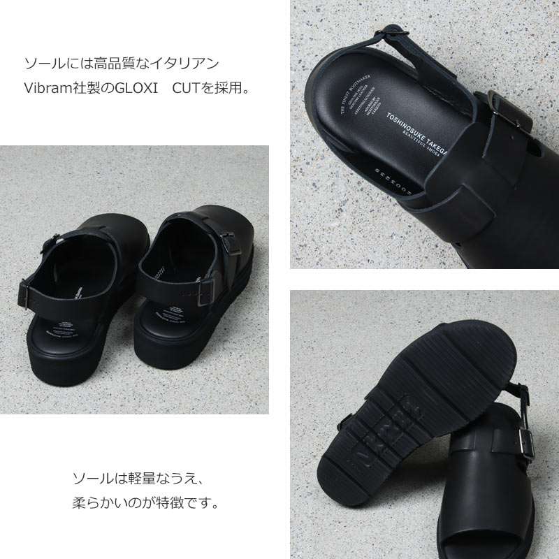 BEAUTIFUL SHOES (ビューティフルシューズ) OPEN TOE SANDALS（GLOXI