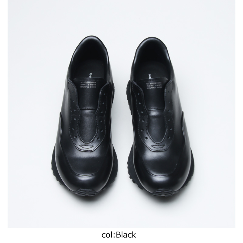 BEAUTIFUL SHOES(�ӥ塼�ƥ��ե륷�塼��) LEATHER SNEAKERS��LACELESS��