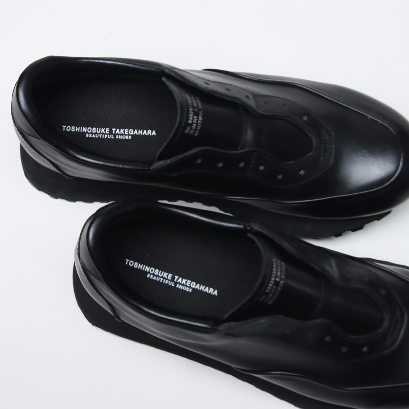 BEAUTIFUL SHOES(�ӥ塼�ƥ��ե륷�塼��) LEATHER SNEAKERS��LACELESS��