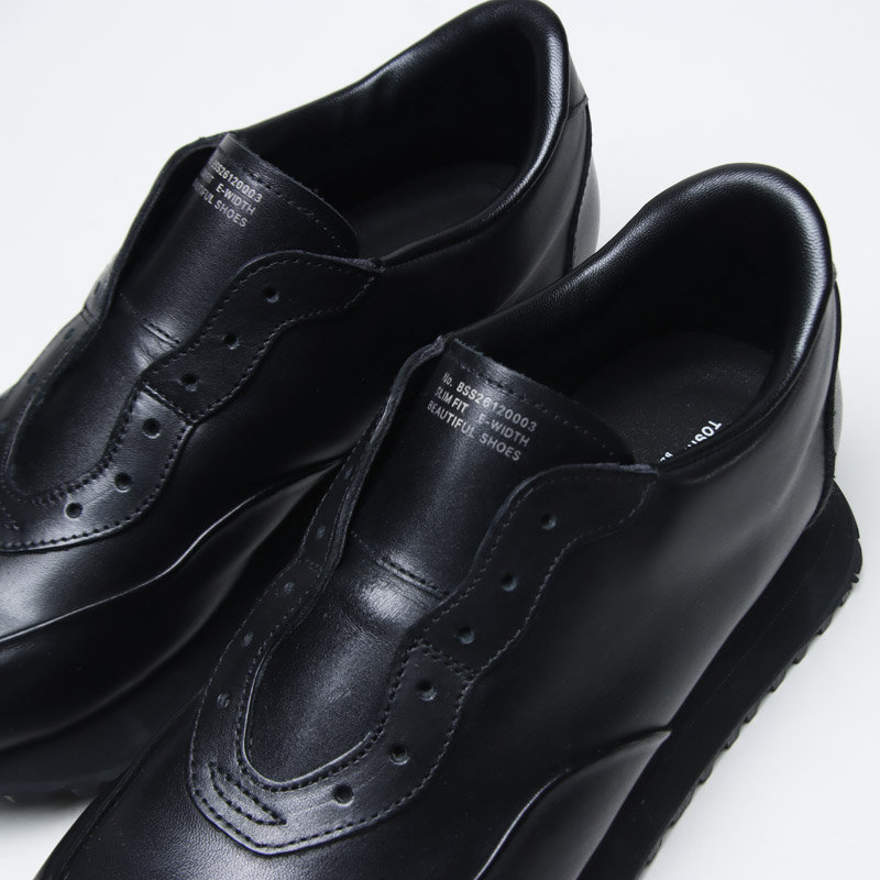 BEAUTIFUL SHOES(�ӥ塼�ƥ��ե륷�塼��) LEATHER SNEAKERS��LACELESS��