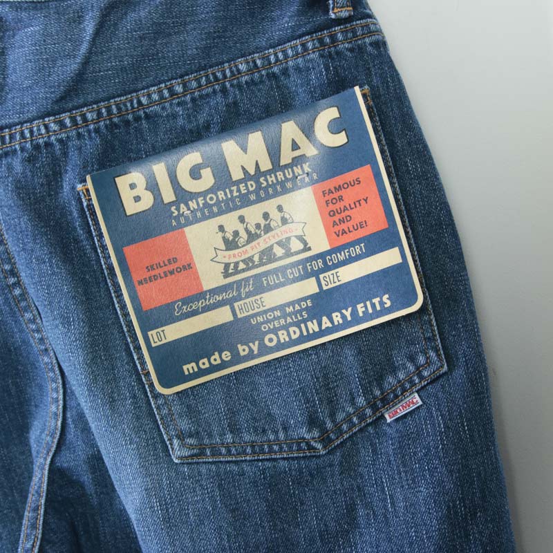 BIG MAC(ӥåޥå) Ordinary Fits DENIM STRAIGHT PANTS