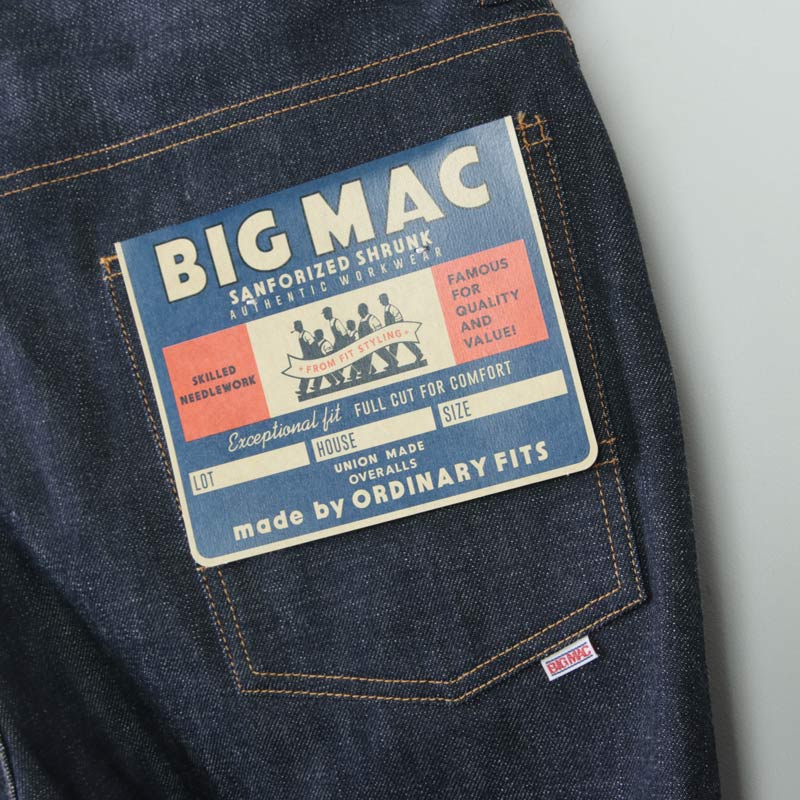 BIG MAC ビッグマック ×Ordinary Fits DENIM STRAIGHT PANTS one