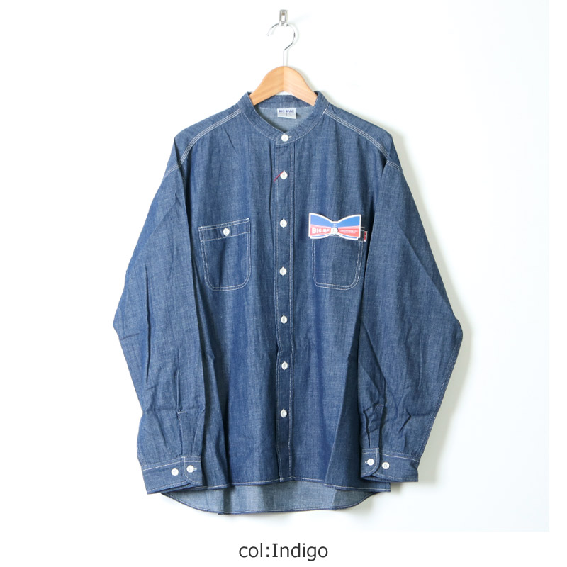 BIG MAC (ビッグマック) DUNGAREE STAND SHIRTS / ダンガリースタンド