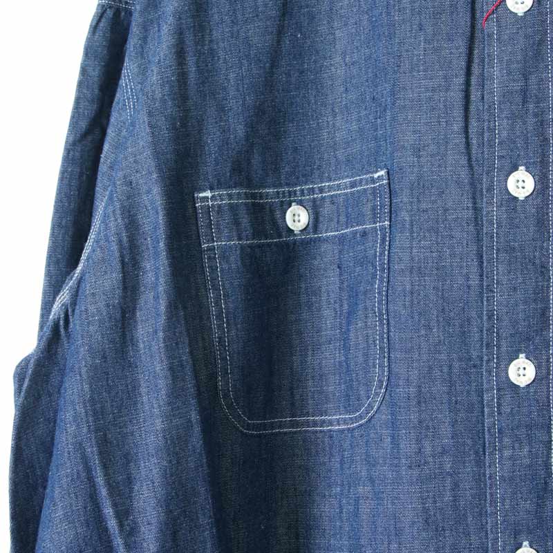 BIG MAC (ビッグマック) DUNGAREE STAND SHIRTS / ダンガリースタンド