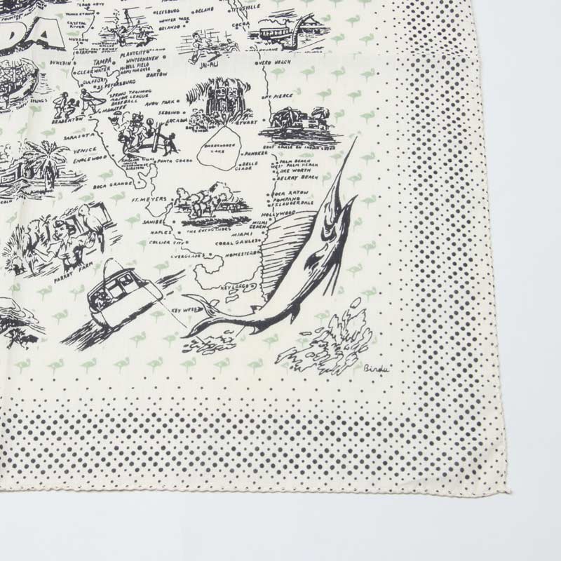 BINDU(ӥɥ) Bandana Florida4 - Shell Type