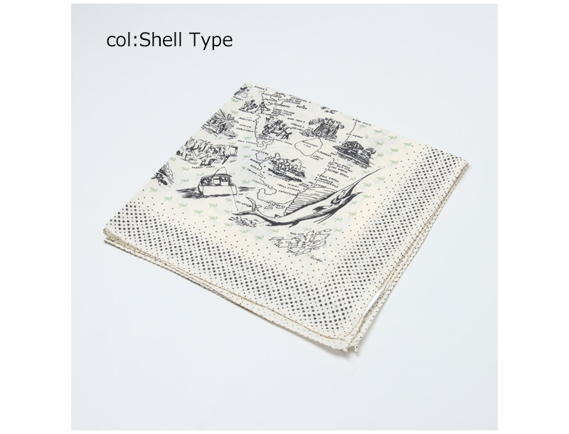 BINDU(ӥɥ) Bandana Florida4 - Shell Type