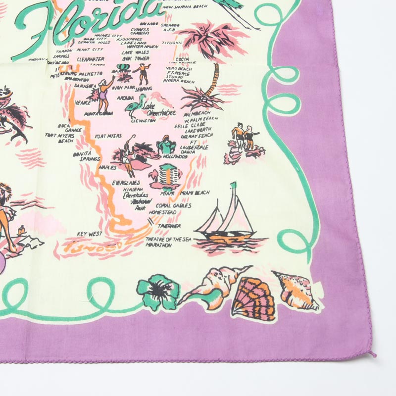 BINDU(ӥɥ) Bandana Florida - Lavender Type
