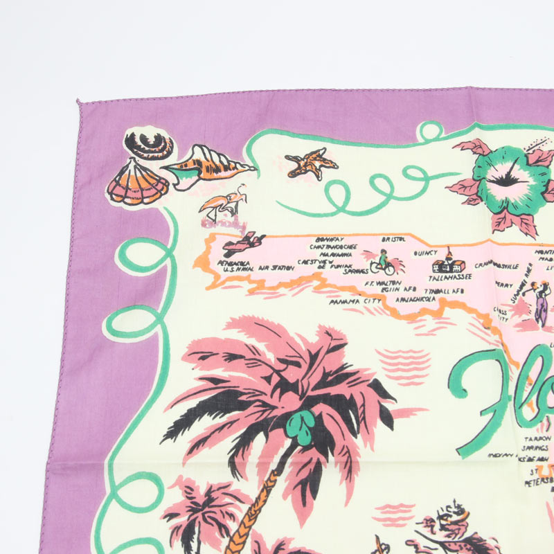 BINDU(ӥɥ) Bandana Florida - Lavender Type