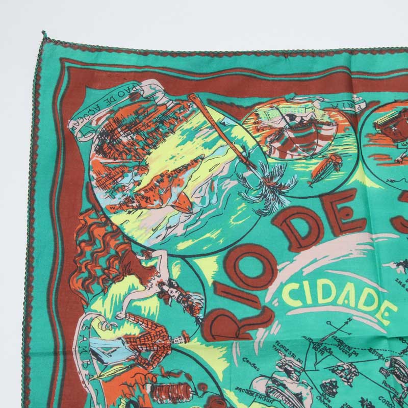 BINDU(ӥɥ) Bandana Rio de Janeiro - Green Type