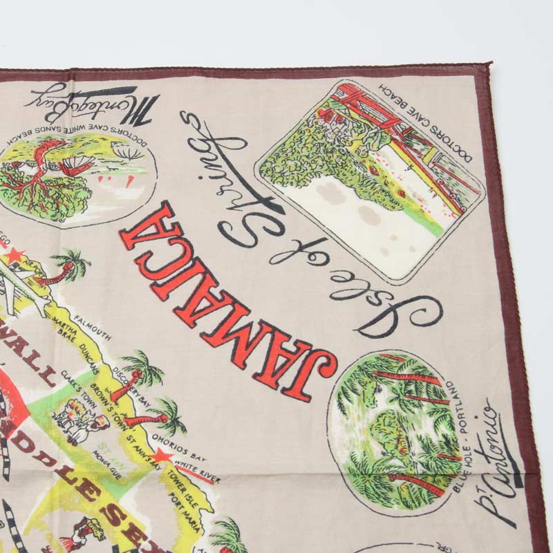 BINDU(ӥɥ) Bandana Jamaica - Yellow Red Type