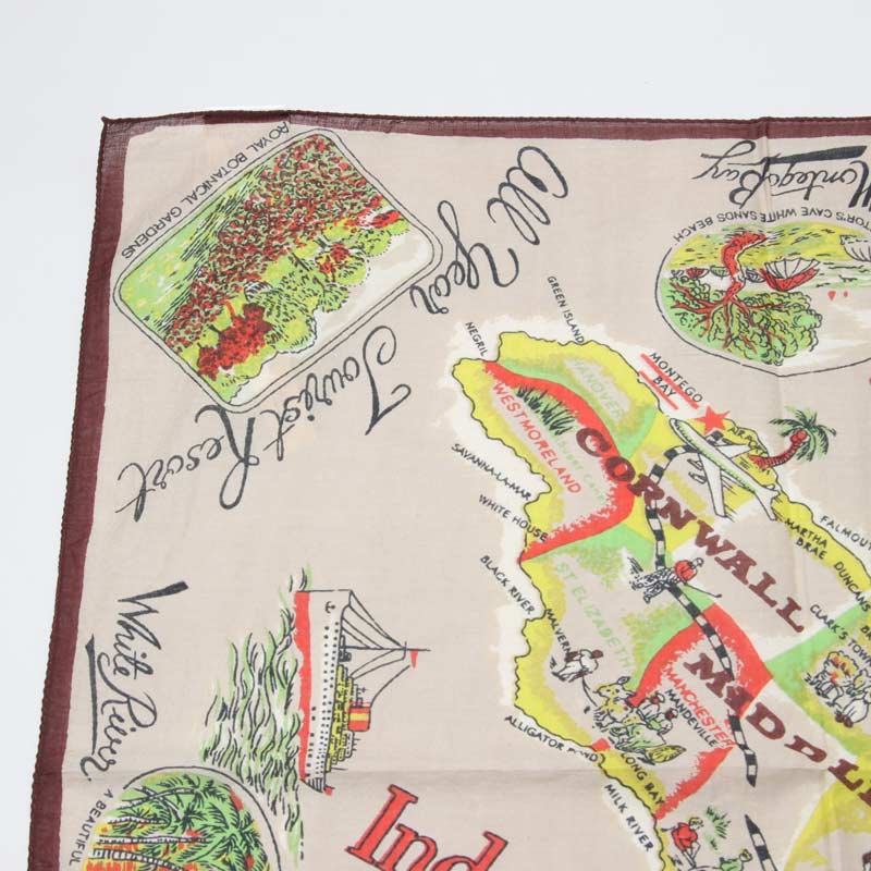 BINDU(ӥɥ) Bandana Jamaica - Yellow Red Type
