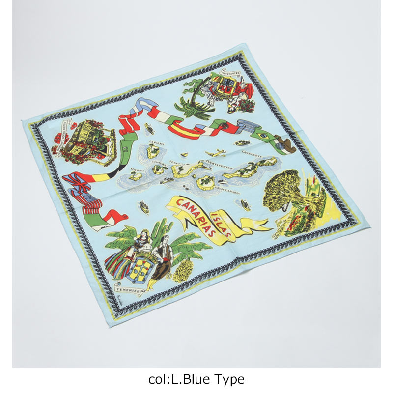 BINDU(ӥɥ) Bandana Canary - L.Blue Type