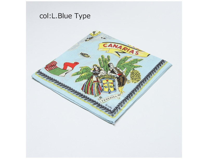 BINDU(ӥɥ) Bandana Canary - L.Blue Type