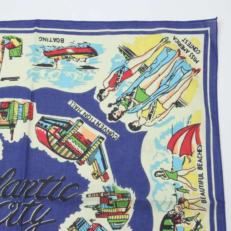 BINDU(ӥɥ) Bandana Atlantic City - Blue Type
