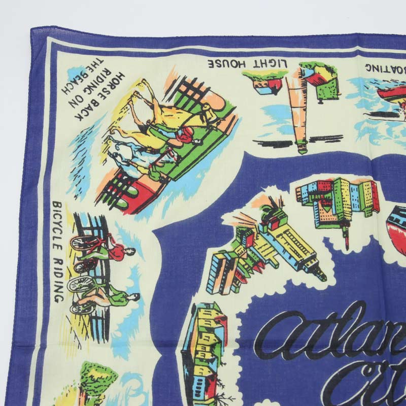 BINDU(ӥɥ) Bandana Atlantic City - Blue Type