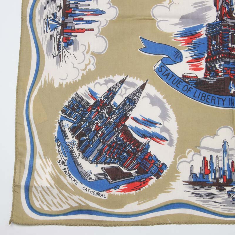BINDU(ӥɥ) Bandana NewYork 2 - Beigetype