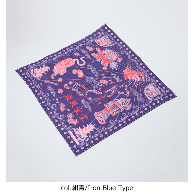 BINDU(ӥɥ) Bandana Tokyo -  Iron Blue Type