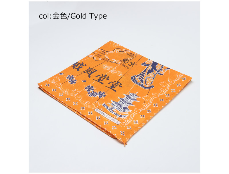 BINDU(ӥɥ) Bandana Tokyo - ⿧ / Gold Type