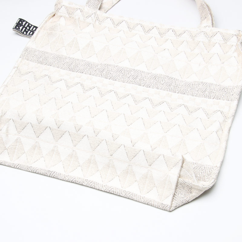 BINDU(ӥɥ) Polyester / Tribal Jacquard Reverse Tote Bag 