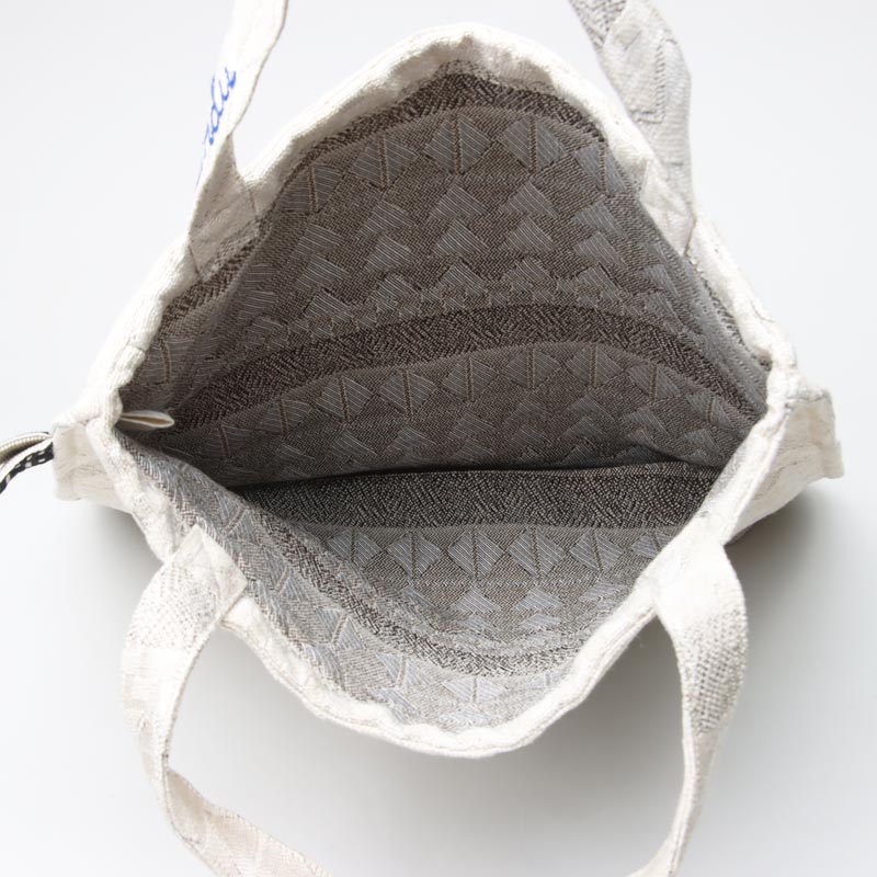 BINDU(ӥɥ) Polyester / Tribal Jacquard Reverse Tote Bag 