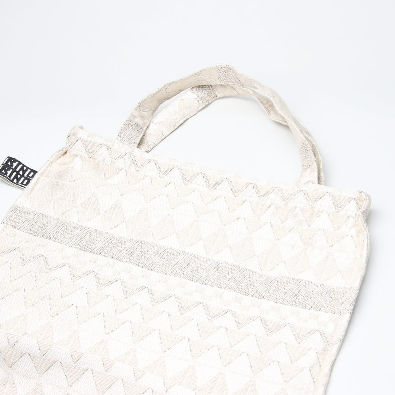 BINDU(ӥɥ) Polyester / Tribal Jacquard Reverse Tote Bag 