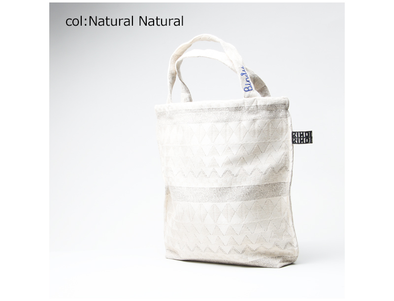 BINDU(ӥɥ) Polyester / Tribal Jacquard Reverse Tote Bag 