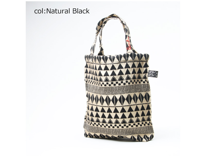 BINDU(ӥɥ) Polyester / Tribal Jacquard Reverse Tote Bag 
