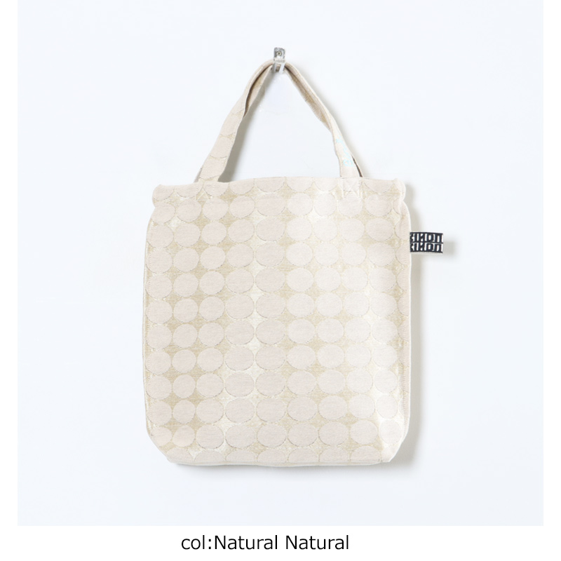 BINDU(ӥɥ) Polyester / Dot Jacquard Reverse Tote Bag