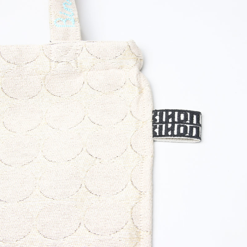 BINDU(ӥɥ) Polyester / Dot Jacquard Reverse Tote Bag