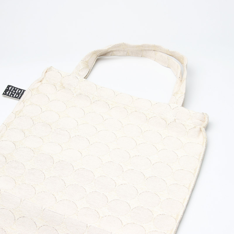 BINDU(ӥɥ) Polyester / Dot Jacquard Reverse Tote Bag