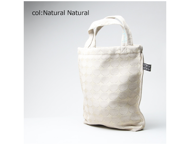 BINDU(ӥɥ) Polyester / Dot Jacquard Reverse Tote Bag