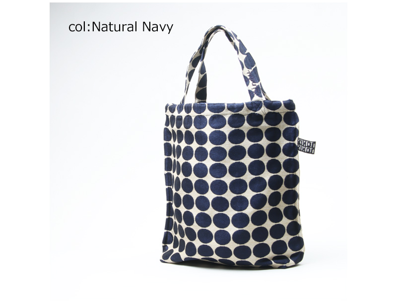 BINDU(ӥɥ) Polyester / Dot Jacquard Reverse Tote Bag