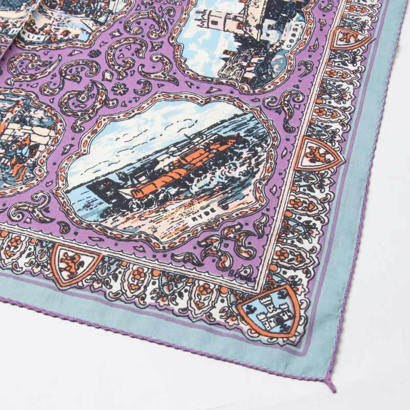 BINDU(�ӥ�ɥ���) Bandana Wight Map - Lavender Type