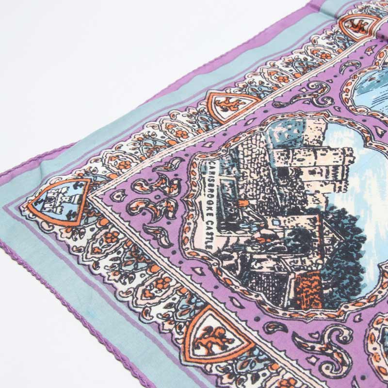 BINDU(�ӥ�ɥ���) Bandana Wight Map - Lavender Type
